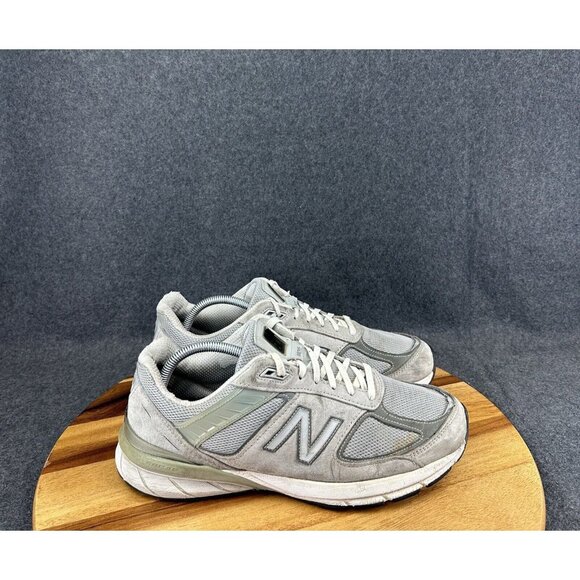 New Balance 990 v5 Men’s Sneakers Castle Rock Grey Size 10 4E - Picture 1 of 16